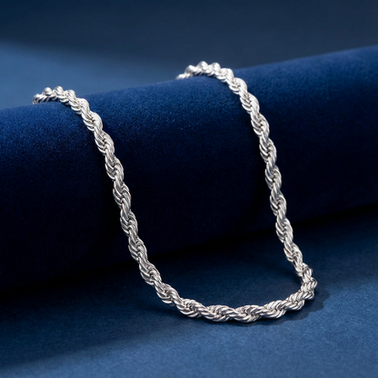 Classic Rope Chain Necklace (5mm)