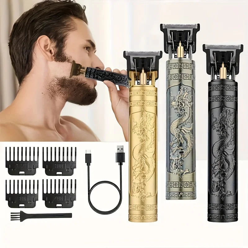 Professional Wireless Hair Clipper for Men