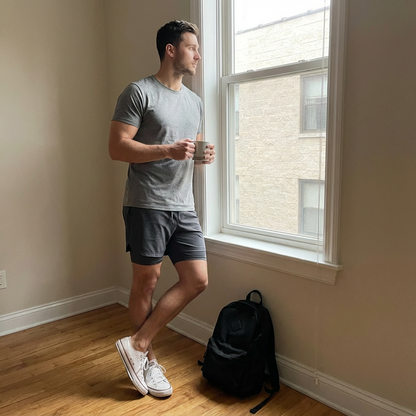 2-in-1 Performance Running Shorts with Secure Phone Pocket