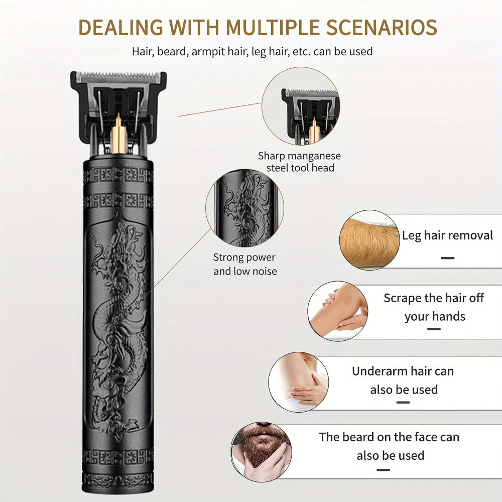 Professional Wireless Hair Clipper for Men