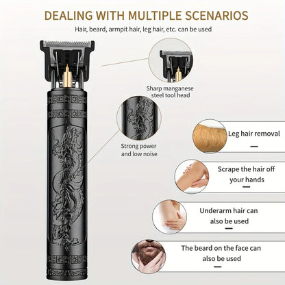 Professional Wireless Hair Clipper for Men